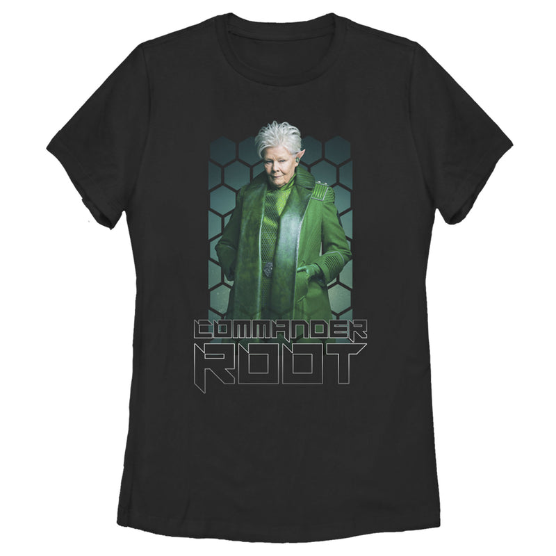 Women's Disney Artemis Fowl Commander Root Portrait T-Shirt