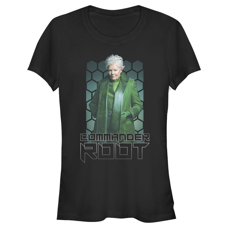 Junior's Disney Artemis Fowl Commander Root Portrait T-Shirt