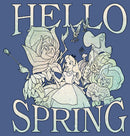 Boy's Alice in Wonderland Hello Spring Pull Over Hoodie