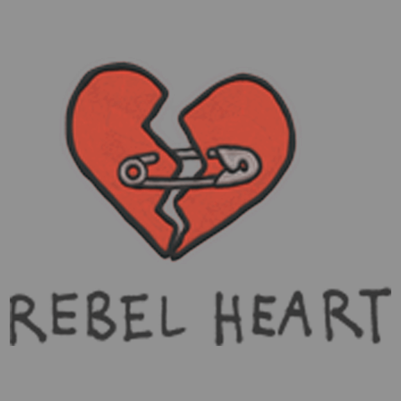 Women's Cruella Rebel Heart Racerback Tank Top