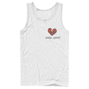 Men's Cruella Rebel Heart Tank Top