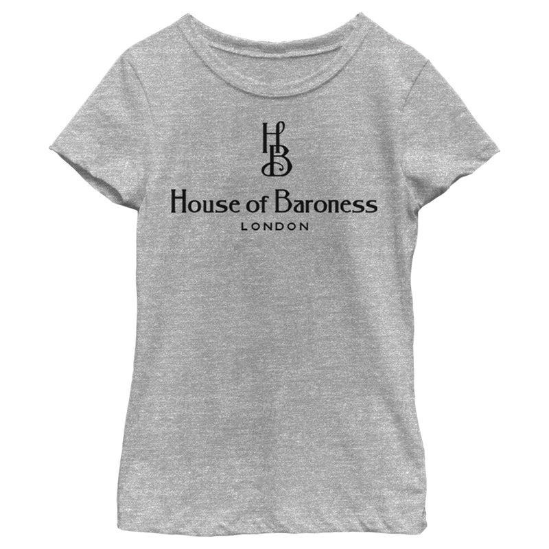 Girl's Cruella House of Baroness London Logo T-Shirt