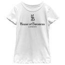 Girl's Cruella House of Baroness London Logo T-Shirt