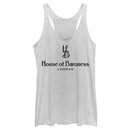 Women's Cruella House of Baroness London Logo Racerback Tank Top