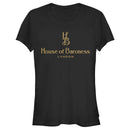 Junior's Cruella House of Baroness London Logo Gold T-Shirt