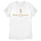 Women's Cruella House of Baroness London Logo Gold T-Shirt