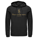 Men's Cruella House of Baroness London Logo Gold Pull Over Hoodie