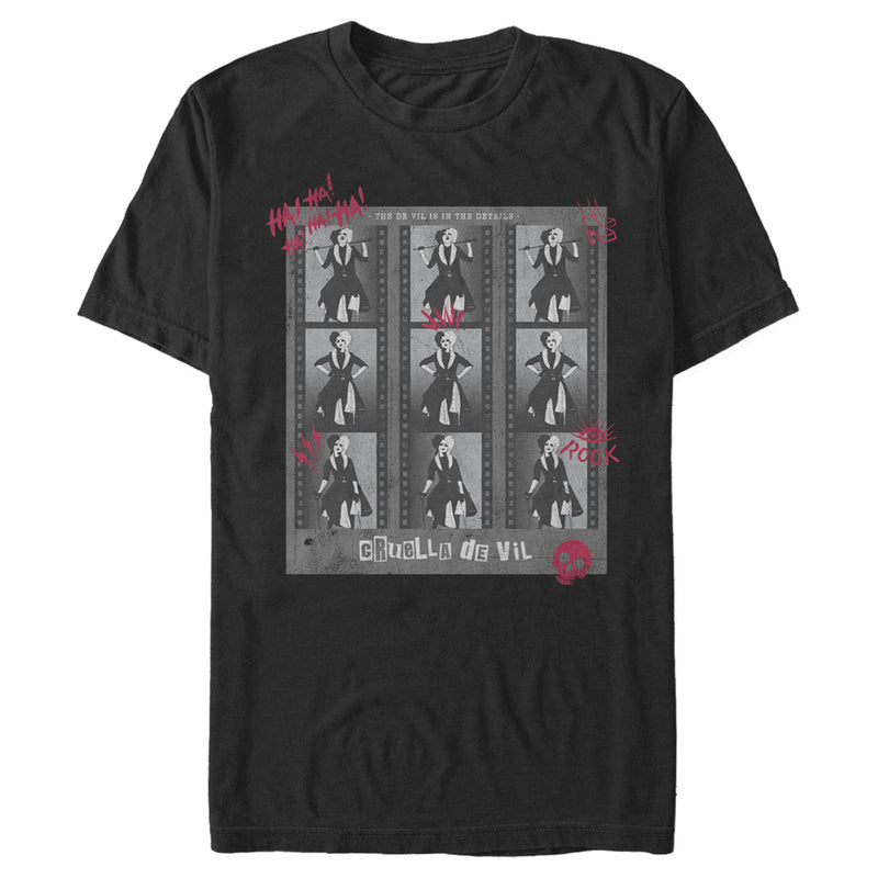 Men's Cruella Photo Negatives T-Shirt