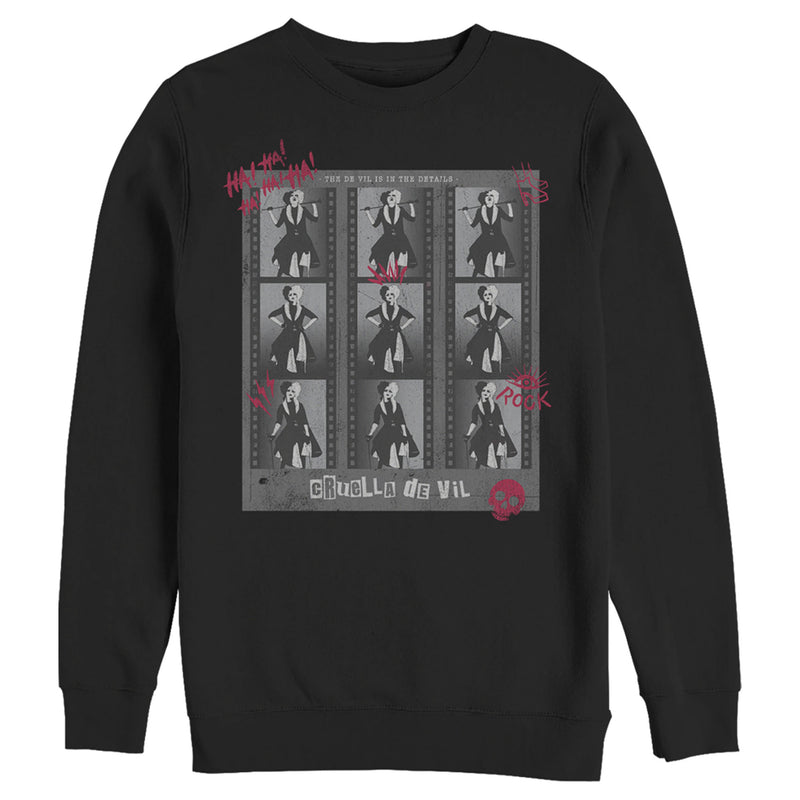 Men's Cruella Photo Negatives Sweatshirt