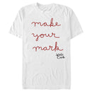 Men's Cruella Make Your Mark Cursive Writing T-Shirt