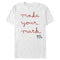 Men's Cruella Make Your Mark Cursive Writing T-Shirt