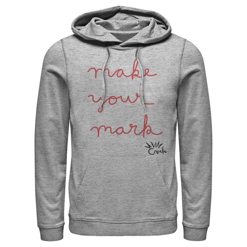 Men's Cruella Make Your Mark Pull Over Hoodie