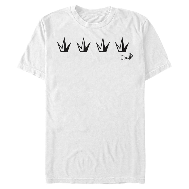 Men's Cruella Crowns Logo T-Shirt