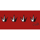 Junior's Cruella Crowns Logo T-Shirt