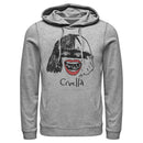 Men's Cruella Look Fabulous Drawing Pull Over Hoodie