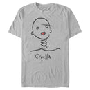 Men's Cruella Abstract Doodle T-Shirt