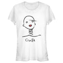 Junior's Cruella Abstract Doodle T-Shirt