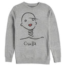 Men's Cruella Abstract Doodle Sweatshirt