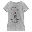 Girl's Cruella Abstract Doodle T-Shirt