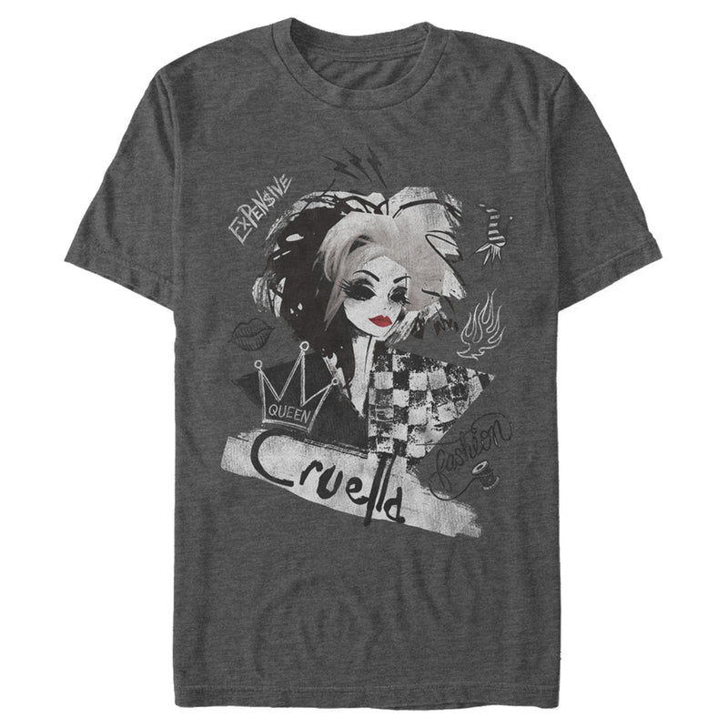 Men's Cruella Fashion Sketch T-Shirt