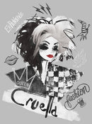 Men's Cruella Fashion Sketch T-Shirt