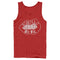 Men's Cruella Distressed Lips Logo Tank Top