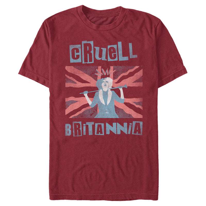 Men's Cruella Cruell Britannia T-Shirt