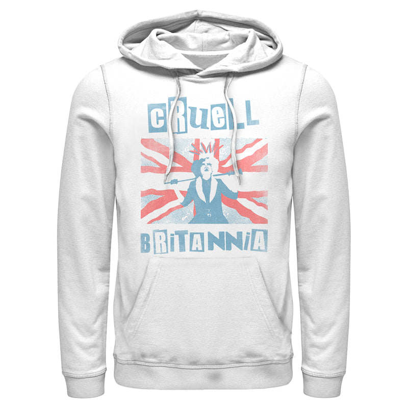 Men's Cruella Cruell Britannia Pull Over Hoodie