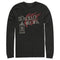 Men's Cruella Spray Flames Logo Long Sleeve Shirt