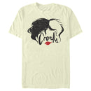 Men's Cruella Red Lips Logo T-Shirt