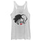 Women's Cruella Red Lips Logo Racerback Tank Top