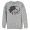 Men's Cruella Red Lips Logo Sweatshirt