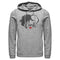 Men's Cruella Red Lips Logo Pull Over Hoodie