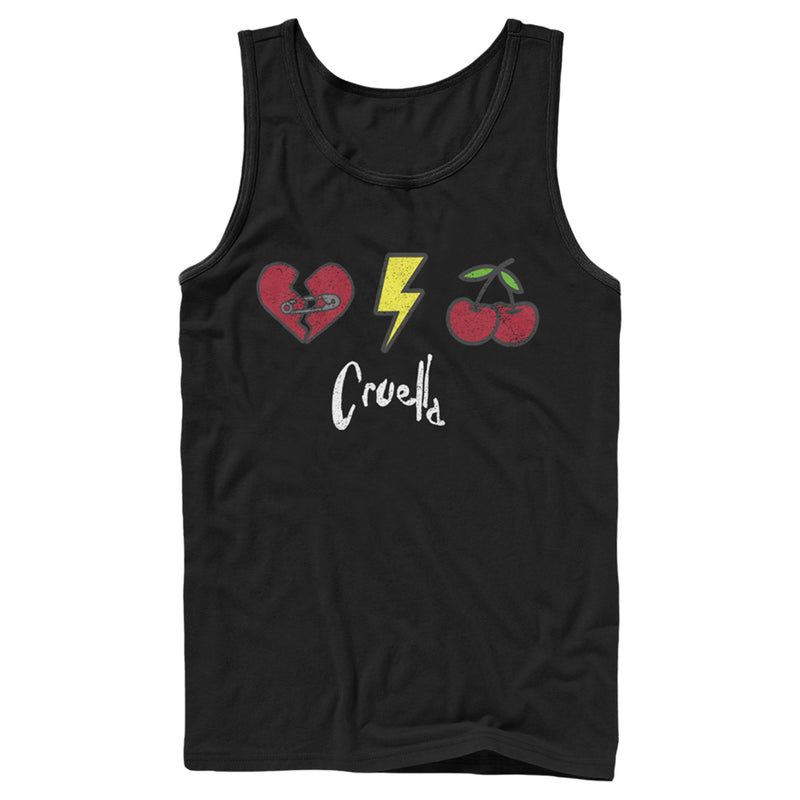 Men's Cruella Patches Logo Tank Top