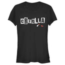 Junior's Cruella Lipstick Logo T-Shirt