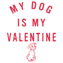 Boy's One Hundred and One Dalmatians My Dog is My Valentine T-Shirt