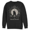 Men's Hocus Pocus Black Flame Candle Sweatshirt