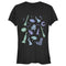 Junior's Hocus Pocus Witchy Symbols T-Shirt