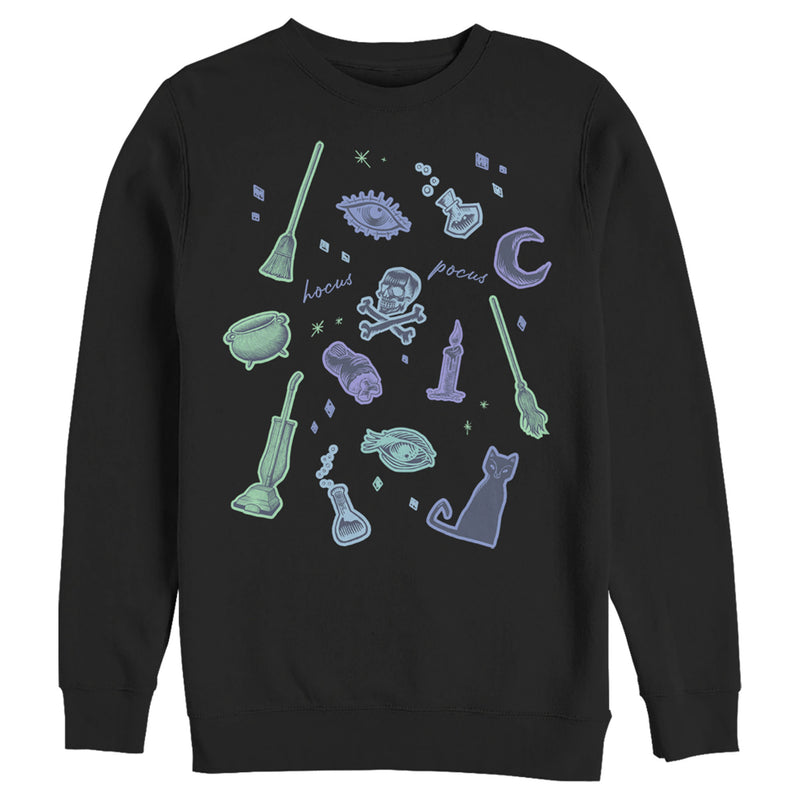 Men's Hocus Pocus Witchy Symbols Sweatshirt