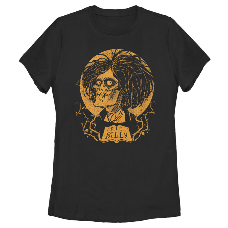 Women's Hocus Pocus Billy Zombie Portrait T-Shirt