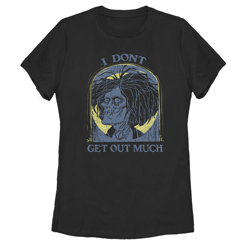 Women's Hocus Pocus Billy Zombie Get Out Much T-Shirt