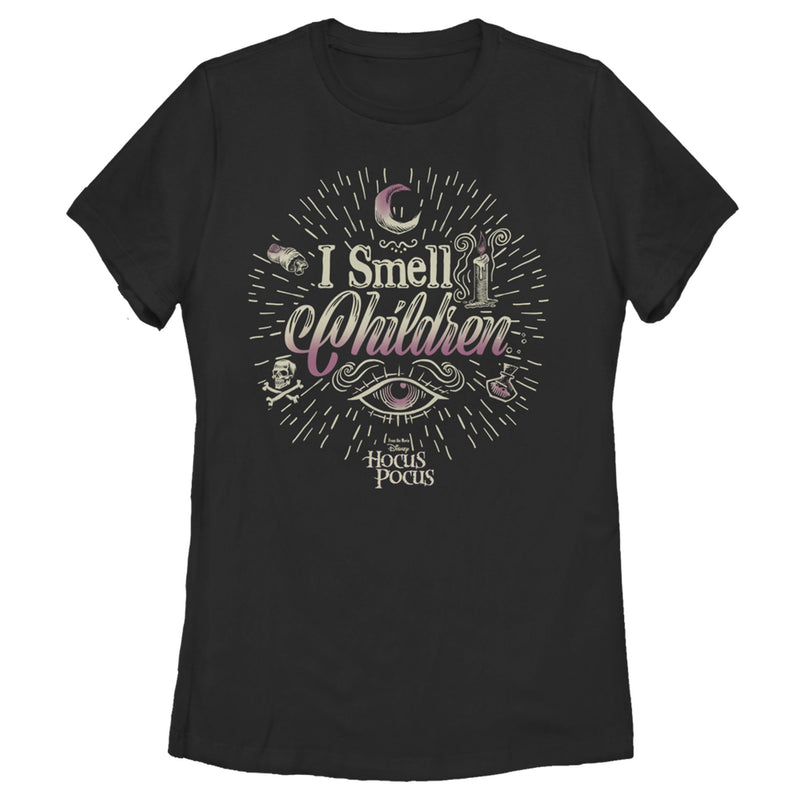 Women's Hocus Pocus Witches Smell Children T-Shirt