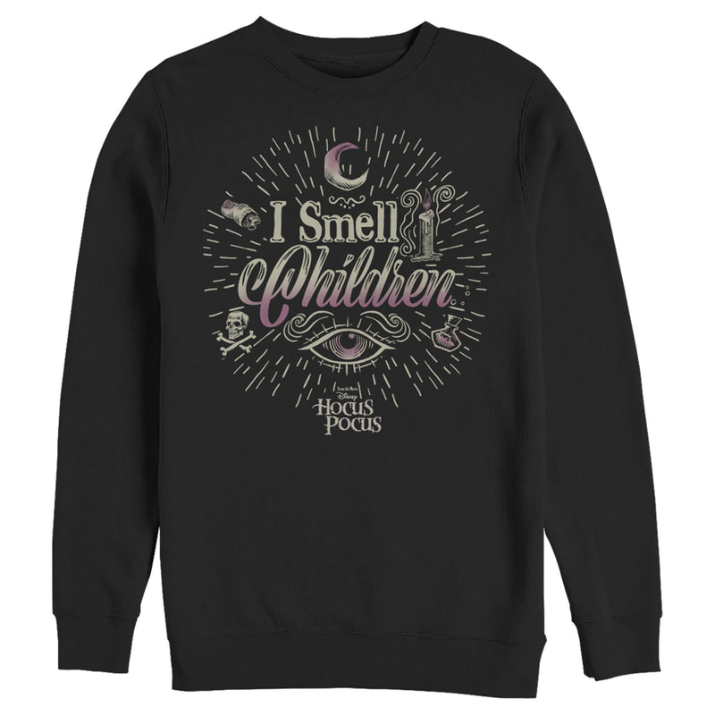 Men's Hocus Pocus Witches Smell Children Sweatshirt