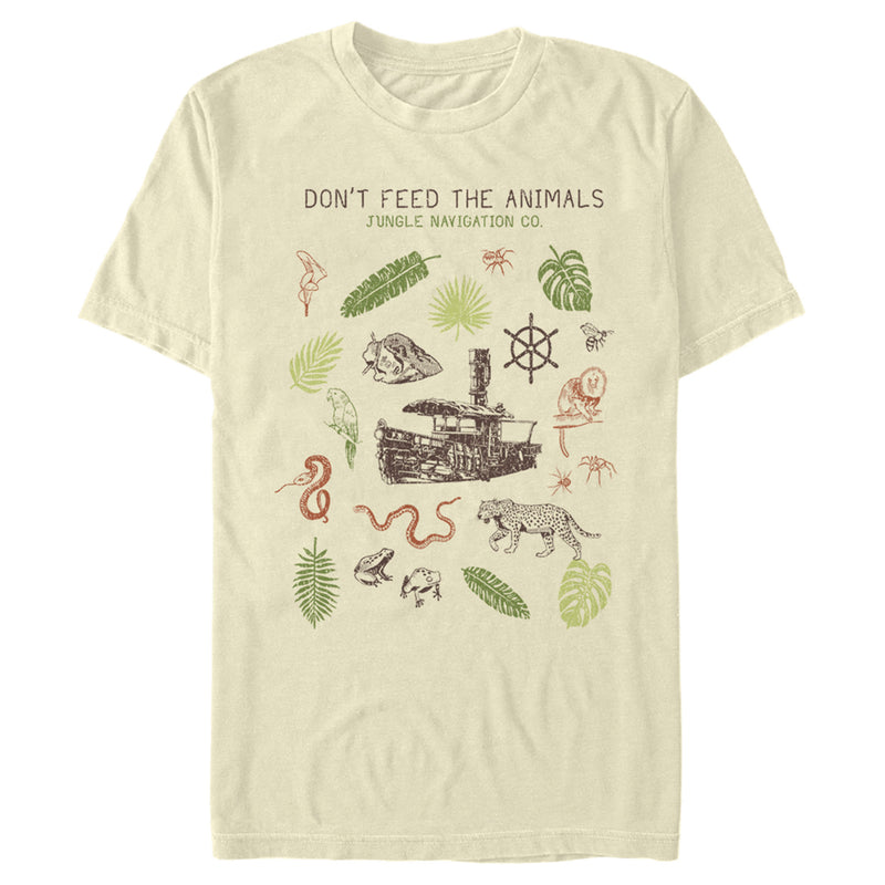 Men's Jungle Cruise Don't Feed The Animals T-Shirt
