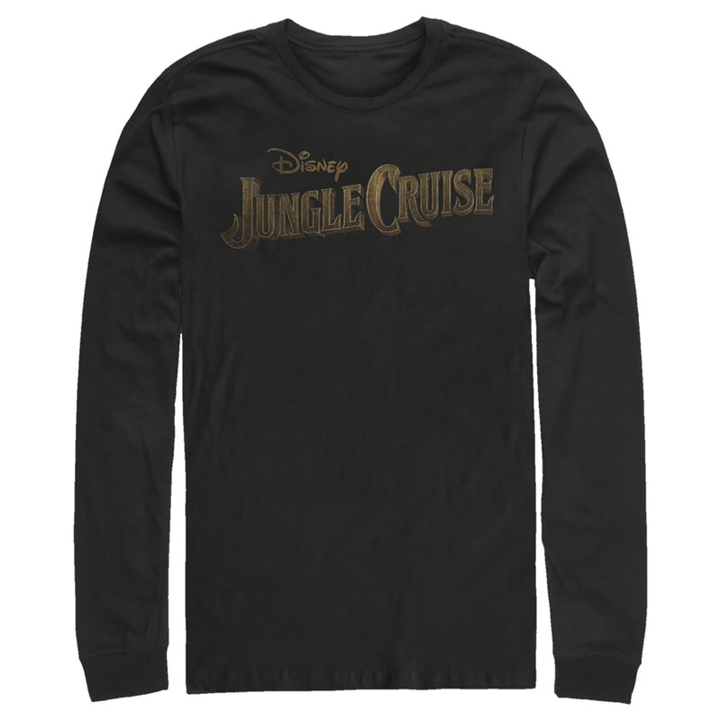 Men's Jungle Cruise Distressed Logo Long Sleeve Shirt