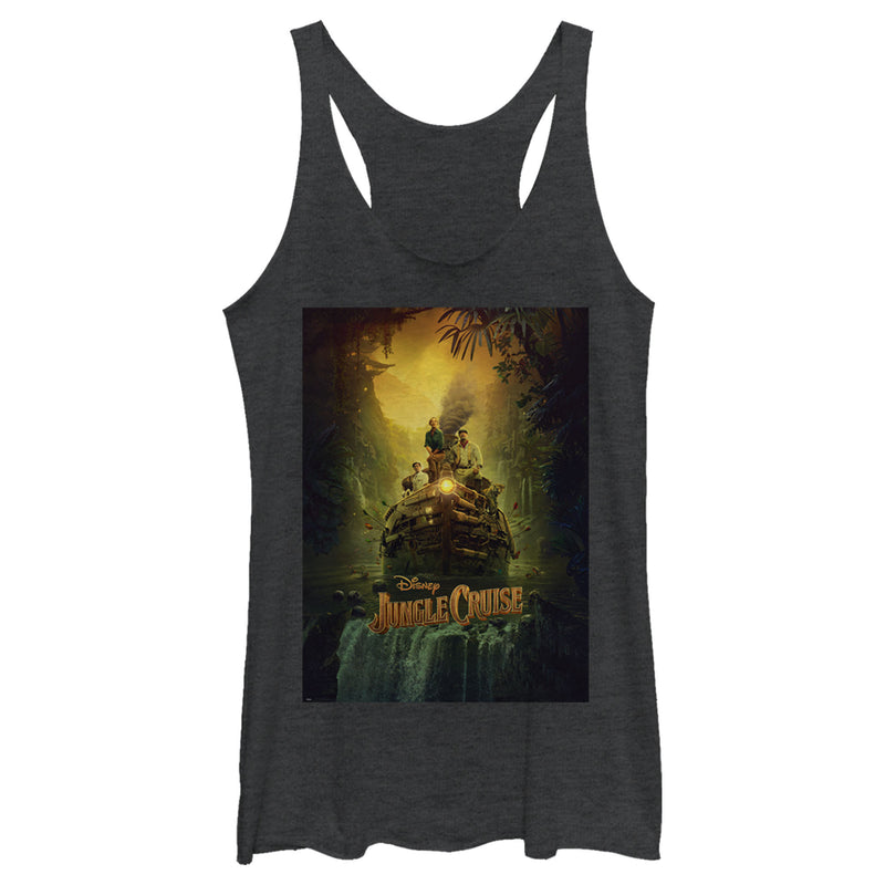 Women's Jungle Cruise Movie Poster Racerback Tank Top