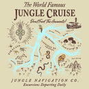 Men's Jungle Cruise Excursion Map T-Shirt
