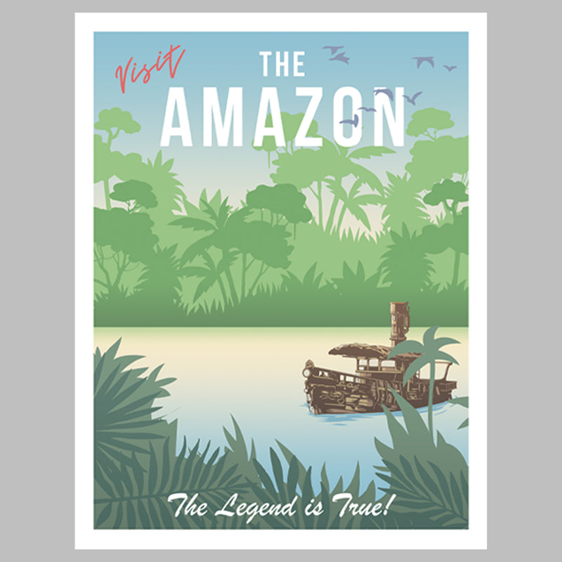 Women's Jungle Cruise Visit the Amazon T-Shirt