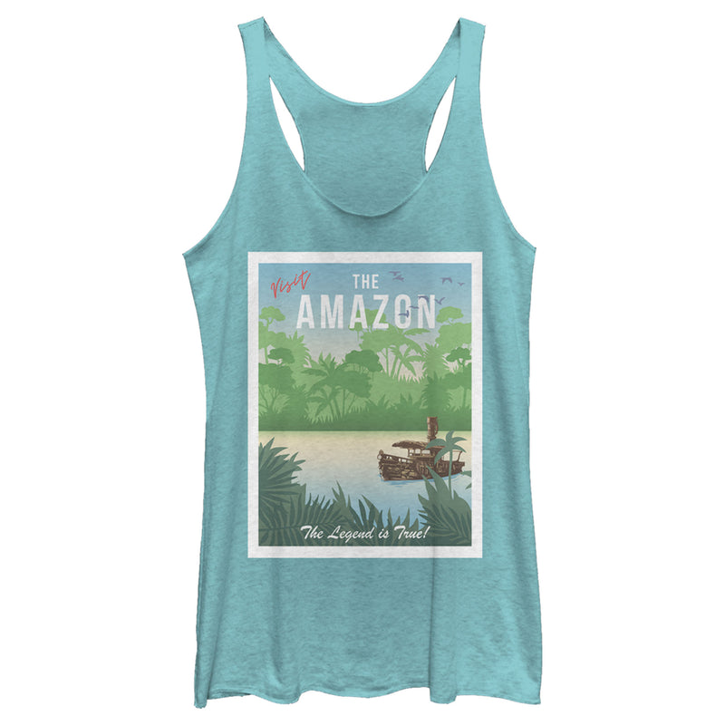 Women's Jungle Cruise Visit the Amazon Racerback Tank Top