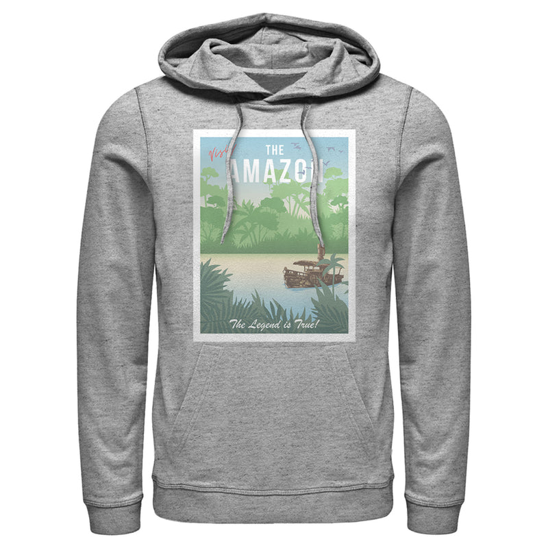 Men's Jungle Cruise Visit the Amazon Pull Over Hoodie